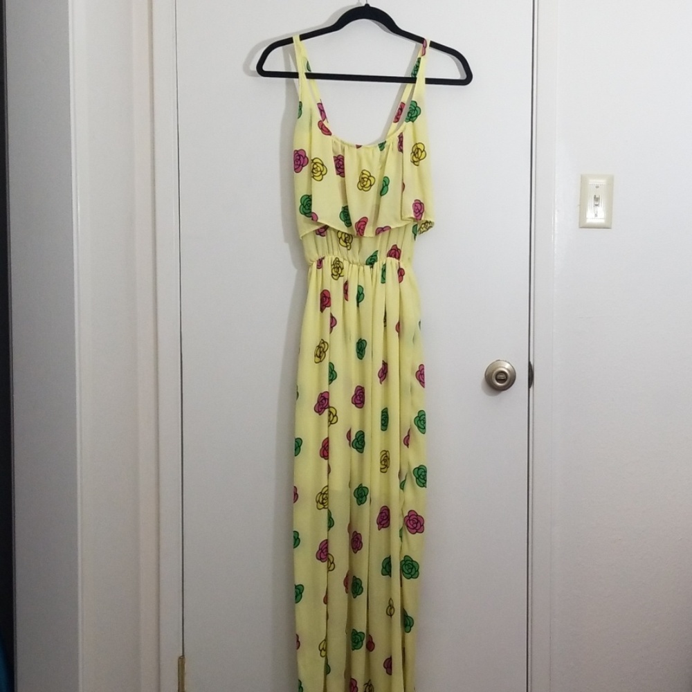 Flower Print Maxi